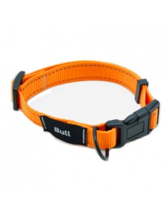 COLLAR BULL NARANJA FLUOR