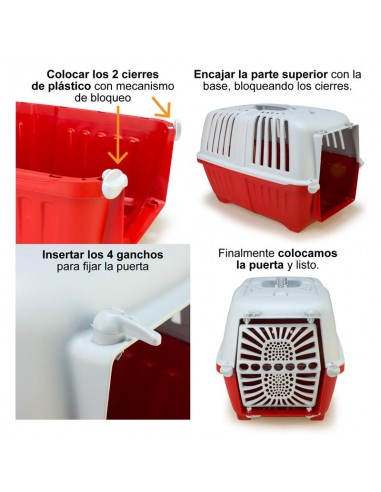 Transportin Pratiko 48 x 31,5 x 33 cm Transportin Pratiko 48 x 31,5 x 33 cm