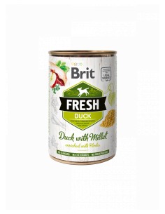 BRIT FRESH DUCK MILLETS 400GR