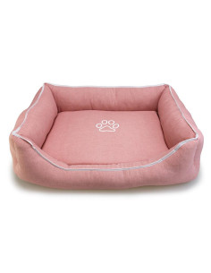 AQ CAMA Cuadrada ROSA con...