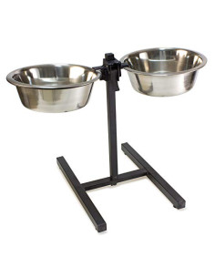 AQ Soporte alto 2 comederos...