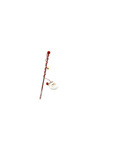 XMAS Caña con peluche gato 40cm