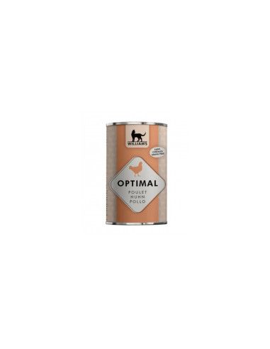 OPTIMAL lata gato POLLO 400GR